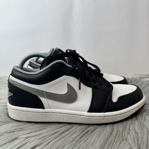 Nike Air Jordan 1 Low Black Medium Grey Size 7.5